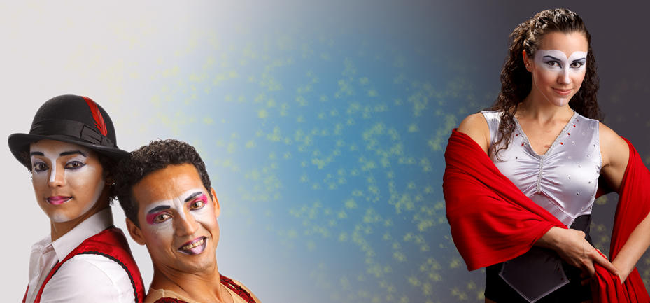 image of acrobats